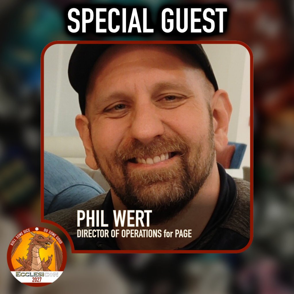 A smiling Phil Wert